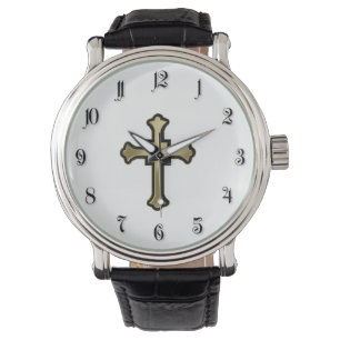 Christelijk kruisje horloge