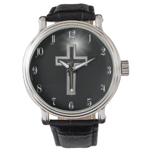 Christelijk kruisje horloge