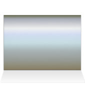 Christelijk kruisje in blauw licht (Binnen Horizontaal (Boven))