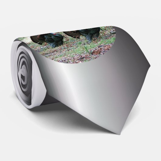 Christelijk kruisje in blauw licht stropdas (Opgerold)