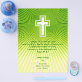 Christelijk kruisje | INSPIREREND Flyer (Enkel)