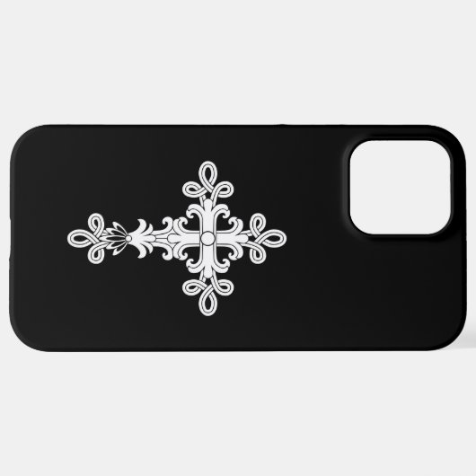 Christelijk kruisje iPhone hoesje (Achterkant horizontaal)