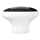 Christelijk kruisje keramische knop (Zijkant)
