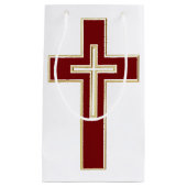 Christelijk kruisje klein cadeauzakje (Voorkant)