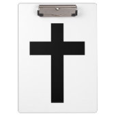 Christelijk kruisje klembord (Voorkant)