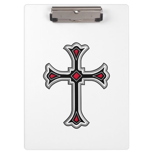 Christelijk kruisje klembord (Voorkant)