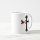 Christelijk kruisje koffiemok (Voorkant rechts)