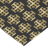 Christelijk kruisje korte tafelloper (Hoek)