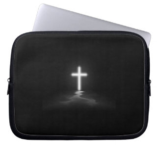 Christelijk kruisje laptop sleeve