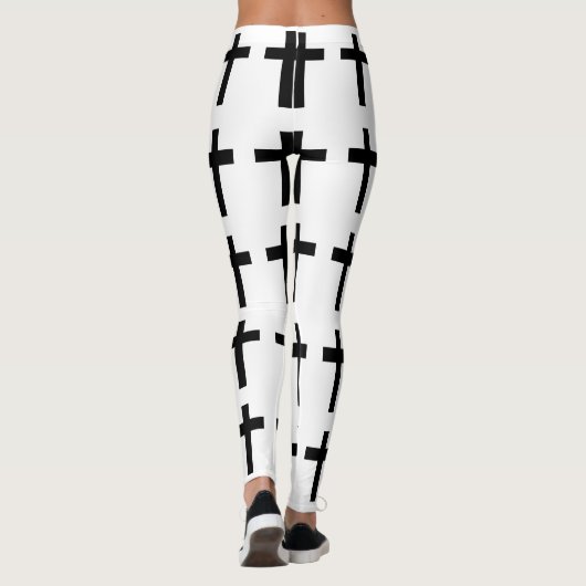 Christelijk kruisje leggings (Achterkant)