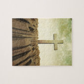Christelijk kruisje legpuzzel (Horizontaal)