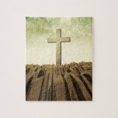 Christelijk kruisje legpuzzel (Verticaal)