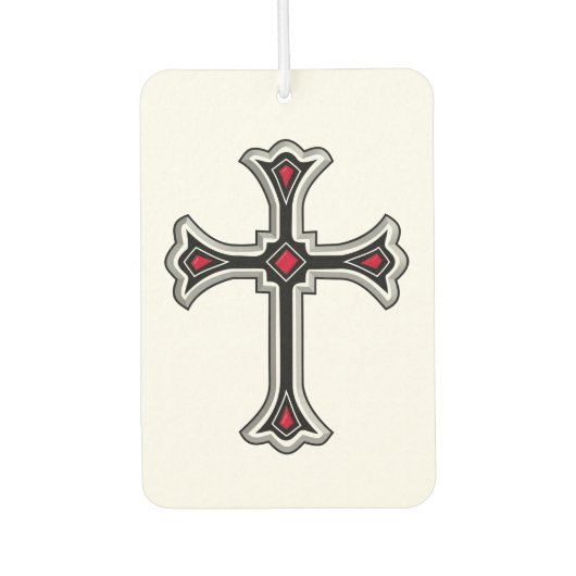 Christelijk kruisje luchtverfrisser (Voorkant)