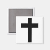 Christelijk kruisje magneet (Voorkant / Achterkant)