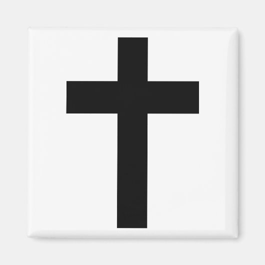 Christelijk kruisje magneet (Voorkant)