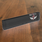 Christelijk kruisje naambordje (Zijkant)