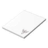 Christelijk kruisje notitieblok (Linkerzijde)