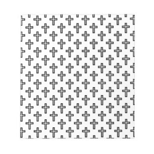 Christelijk kruisje notitieblok