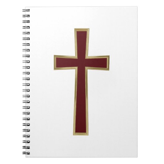 Christelijk kruisje notitieboek (Voorkant)
