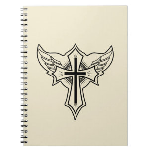 Christelijk kruisje notitieboek