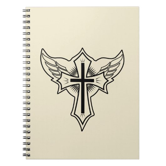 Christelijk kruisje notitieboek (Voorkant)