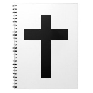 Christelijk kruisje notitieboek