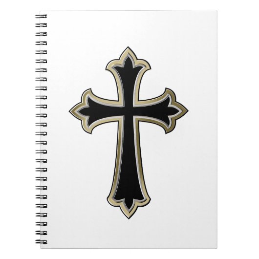 Christelijk kruisje notitieboek (Voorkant)