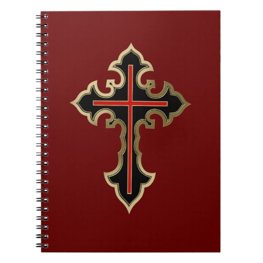 Christelijk kruisje notitieboek (Voorkant)