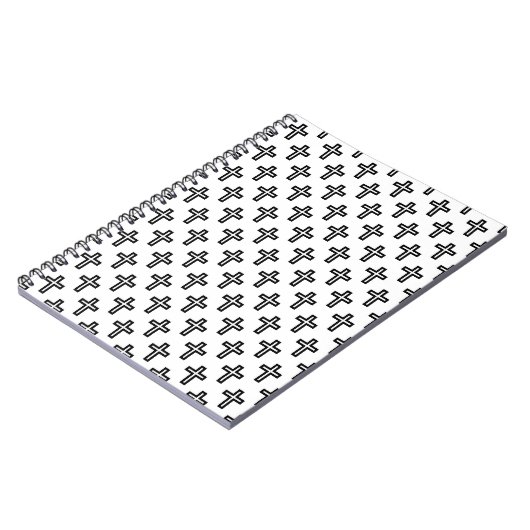 Christelijk kruisje notitieboek (Linkerzijde)