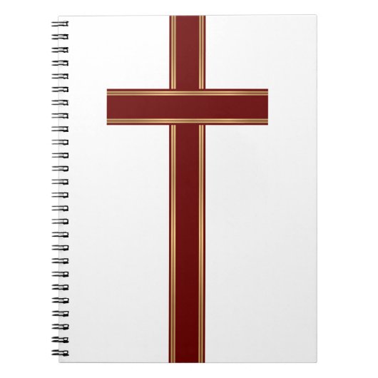 Christelijk kruisje notitieboek (Voorkant)