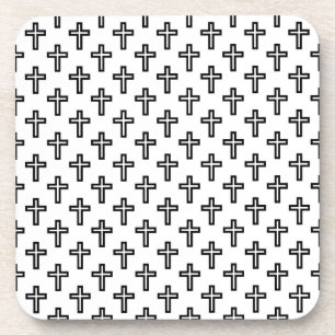 Christelijk kruisje onderzetter