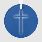Christelijk kruisje ornament (achterkant)