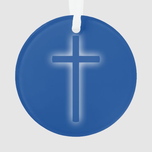 Christelijk kruisje ornament (achterkant)