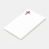 Christelijk kruisje post-it® notes (Schuin)