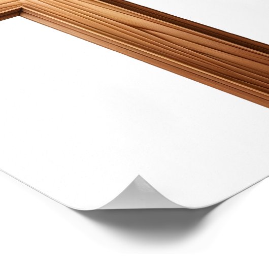 Christelijk kruisje poster (Hoek)