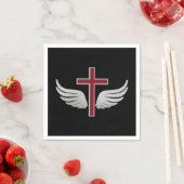 Christelijk kruisje servetten (Insitu)