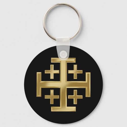 Christelijk kruisje sleutelhanger (Voorkant)