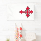 Christelijk kruisje spandoek (Insitu)