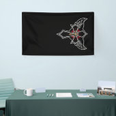 Christelijk kruisje spandoek (Beurs)