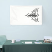 Christelijk kruisje spandoek (Beurs)