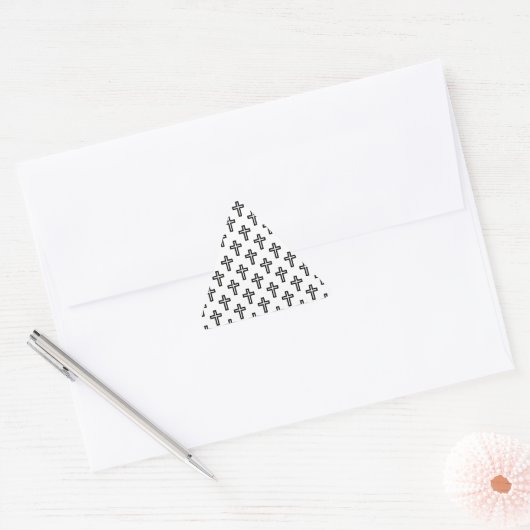 Christelijk kruisje sticker (Envelop)