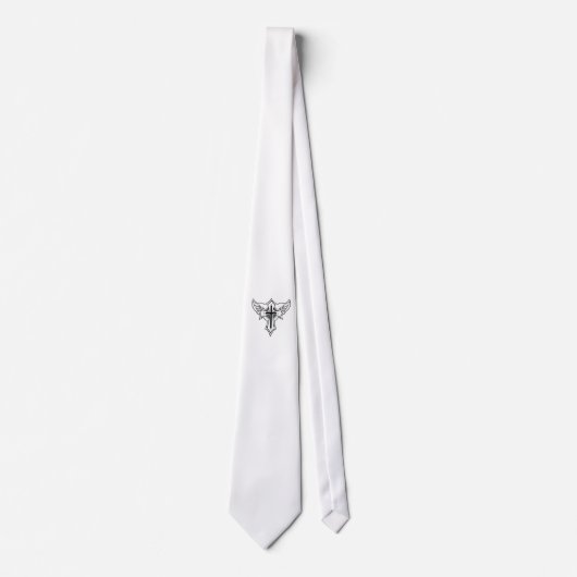 Christelijk kruisje stropdas (Voorkant)