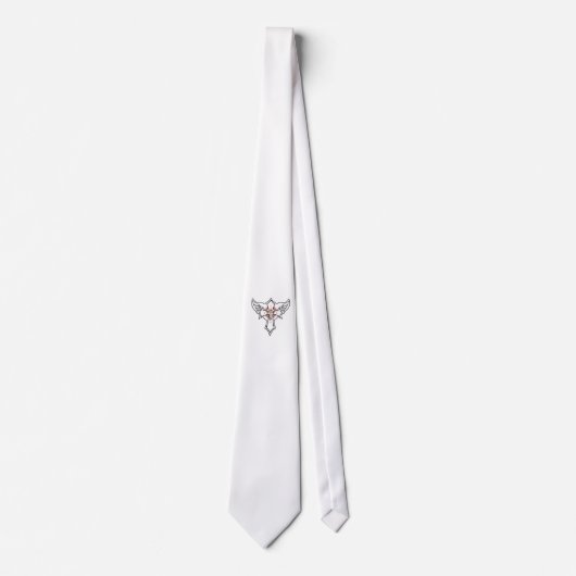 Christelijk kruisje stropdas (Voorkant)