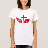 Christelijk kruisje t-shirt (Voorkant)