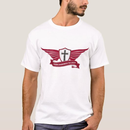 Christelijk kruisje t-shirt (Voorkant)