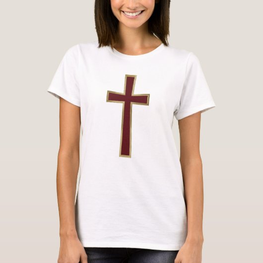 Christelijk kruisje t-shirt (Voorkant)