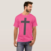 Christelijk kruisje t-shirt (Voorkant volledig)