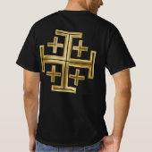 Christelijk kruisje t-shirt (Achterkant)