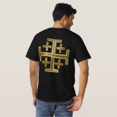Christelijk kruisje t-shirt (Achterkant volledig)