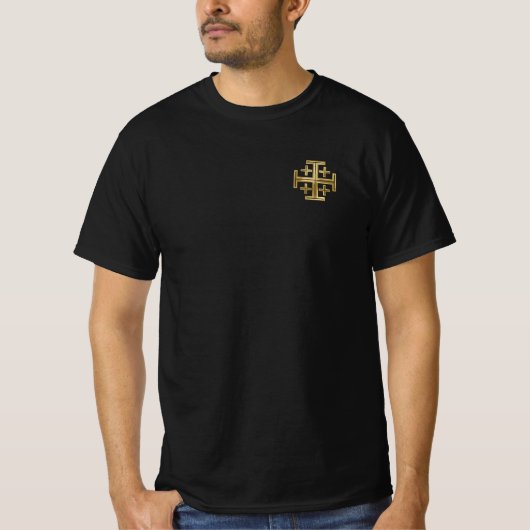 Christelijk kruisje t-shirt (Voorkant)